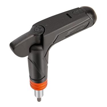 Imagem de Super B Chave de torque em T ajustável - 4, 5, 6 NM inclui brocas hexagonais de 3, 4, 5, 6 mm e T 25 - Chave de torque hexagonal de 1/10.2 cm - Ferramenta de manutenção de bicicleta para bicicletas de
