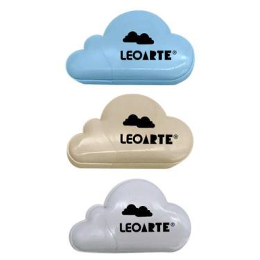 Imagem de Kit 3 Fitas Corretivas 8mX5mm Formato Nuvem LeoArte