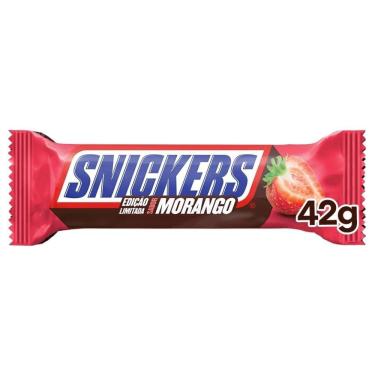 Imagem de Snickers Barra de Chocolate com Morango e Amendoim 42g