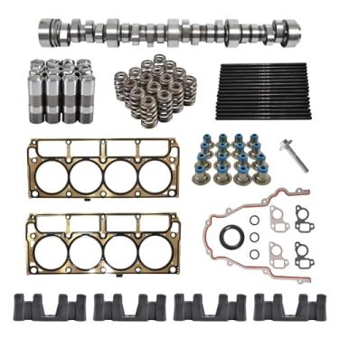 Imagem de SUSUCAR Kit de eixo de cames E1840P Sloppy Stage 2 para caminhões Vortec Gen 3/4 LS 4.8 5.3 1999-2013 (inclui cam, levantadores e bandejas, varões, juntas)