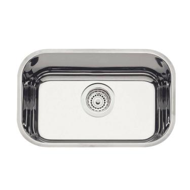 Imagem de Cuba de Embutir Tramontina Lavínia 47 BL 47x30 cm em Aço Inox Alto Brilho 94022202