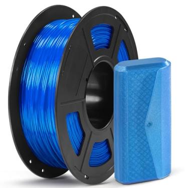 Imagem de ANYCUBIC Filamento Tpu 1,75 Mm, 95A, Macio E Flexível Para Impressora 3D, Precisão Dimensional De +/- 0,02 Impressão Com A Maioria Das Impressoras 3D Fdm, Carretel 1 Kg, Azul Transparente