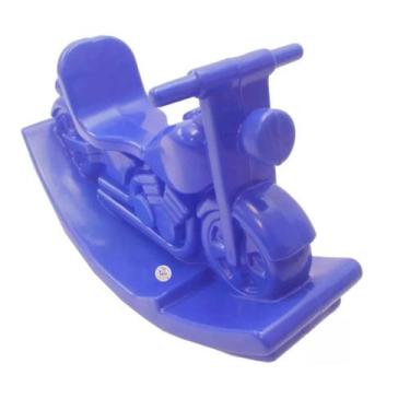 Imagem de Gangorra Motoca Balanço Infantil Criança Cor Azul - Dora Toys
