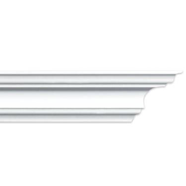 Imagem de Roda Teto Perfil De Poliestireno K60 Homestar 6 M - Branco