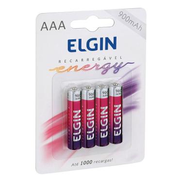 Imagem de Pilha Recarregavel Aaa 900Mah C/4 82169