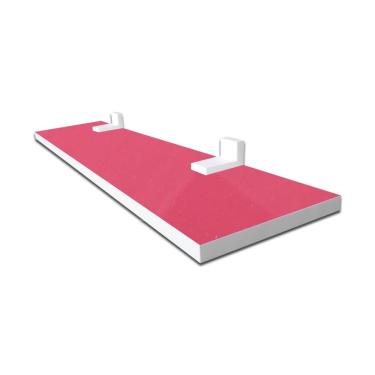 Imagem de Prateleira Linha Furta-Cor Em Mdf Com Borda De Pvc Branco 60