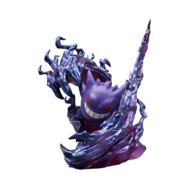 Imagem de Gengar Snorlax Ghost Claw Pokemon Anime Action Figure PVC Estátua Mode