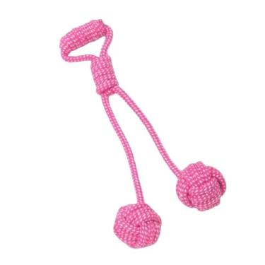 Imagem de Corda 2 Bolas 2 Molas Brinquedo Mordedor Resistente para Cachorro