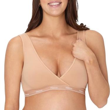 Imagem de Hanes Sutiã feminino de maternidade, sutiã de amamentação, absorção de umidade, proteção contra odores, Brilho profundo, M