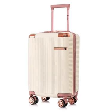 Imagem de Mala de Viagem Pequena de Bordo 10Kg Croacia Maloa Bege