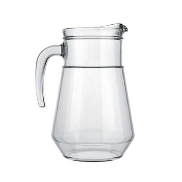 Imagem de Jarra De Vidro Jarra Bar Suco Agua Refri Nadir 1,5 L, Transparente