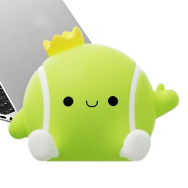 Imagem de Lâmpada de silicone – Luz noturna recarregável ajustável para crianças | Lâmpada decorativa portátil com brilho suave para decoração de mesa de berçário mesa de cabeceira quarto mesa de bebê