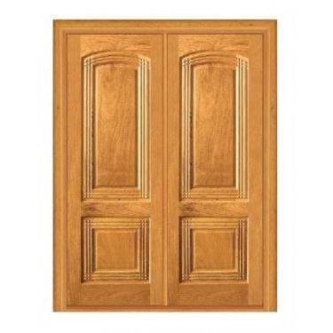 Imagem de Porta Dupla de Abrir Enseada - Madeira Maciça - Angelim