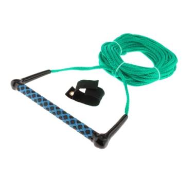 Imagem de Dynwave Corda para esqui aquático Wake Board, corda de reboque para esqui aquático com alça, linha de surf para Kneeboard, Corda Verde