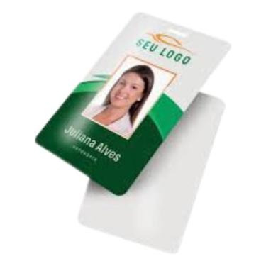 Imagem de Crachá PVC Ou Comanda Personalizado Só Frente - 15 Unidades