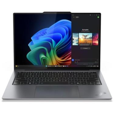Imagem de Lenovo ThinkPad X9, 14 Aura Edition Copilot + PC, Intel Ultra 7 258V, 35.6 cm FHD (1920 x 1200) OLED AG/AR HDR500, 32GB DDR5, SSD 2TB, Câmera IR 1080P, WiFi 7.0, Win 11 Pro - Cinza