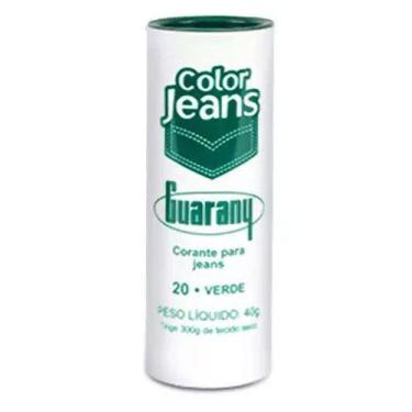 Imagem de Corante direto color jeans 40 g cor 20 verde guarany - no-brand