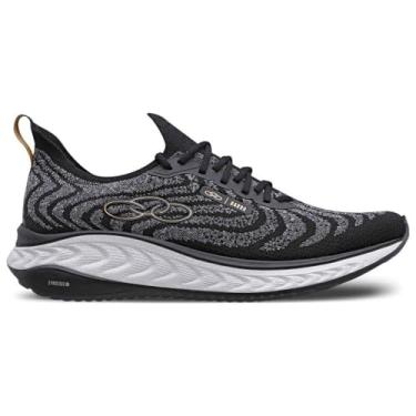 Imagem de Tênis Olympikus Barra Masculino Azul e Preto, Cor: Preto/azul, Tamanho: 35