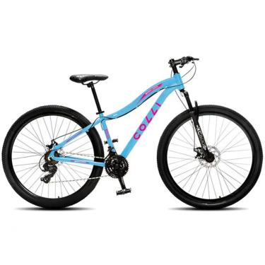 Imagem de Bicicleta Saphira Aro 29 Freio a Disco 21 velocidades Quadro 15,5 Polegadas Colli - Azul