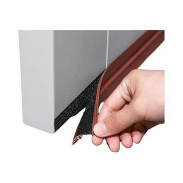 Imagem de Isolador De Porta Ajustável Com Vedação Inferior Contra Correntes De A