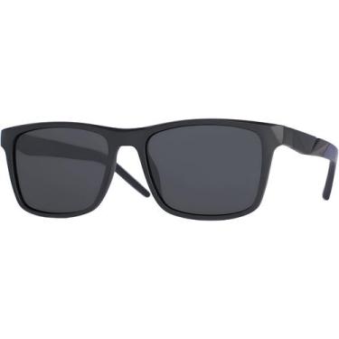 Imagem de Óculos de Sol Masculino Quadrado Polarizado UV400 Design Moderno Origi