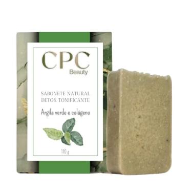 Imagem de Sabonete Natural Detox Tonificante com Argila Verde e Colageno CPC Beauty (1)