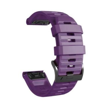 Imagem de Pulseira De Silicone QuickFit Para Relógio Garmin Fenix 6 7 5, 22 26mm