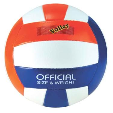 Imagem de Bola De Vôlei Volley Voleibol Volleyball Quadra, Praia, Costurada Número 5 (Laranja)