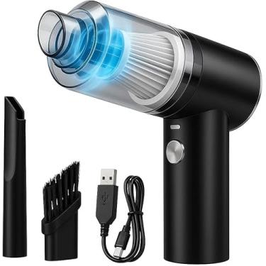 Imagem de Aspirador de Pó Portátil 3 em 1 Sem Fio Recarregável USB Soprador Multiuso