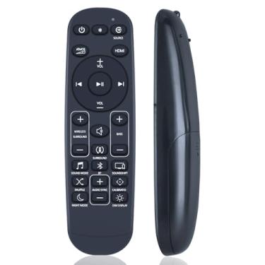 Imagem de RETROSUN Substituição de controle remoto compatível com JBL 9.1, 5.1, 3.1, 2.1, 2.0 Soundbar e JBL2GBAR51IMBLKAM Bar 5.1 Sound Bar sistema de alto-falantes