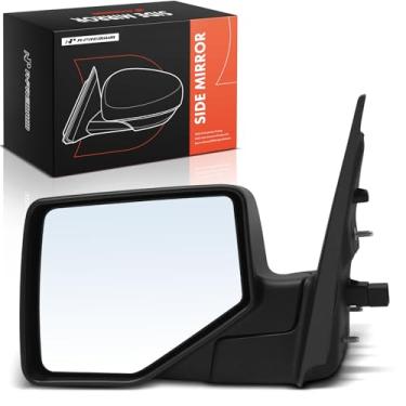 Imagem de A-Premium Espelho retrovisor elétrico do lado do motorista - compatível com Ford Explorer 2006-2010, Explorer Sport Trac 2007-2010 - Espelho retrovisor externo dobrável manual não aquecido preto e