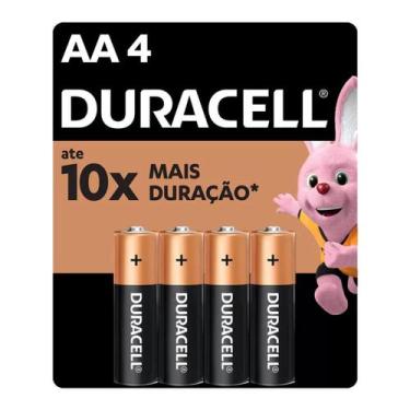 Imagem de Pilha Duracell Alcalina AA 4 Unidades