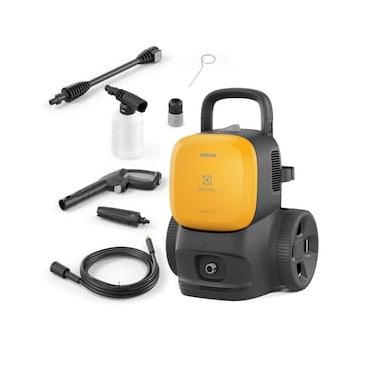 Imagem de Lavadora de Alta Pressão Electrolux PowerWash 1400W com 1800PSI, Alça Retrátil, Engate Rápido, Bico Vario, Stop Total e Aplicador de Detergente