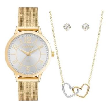 Imagem de Kit Condor Feminino Dia A Dia Dourado - CO2035NCK/K4K-Feminino