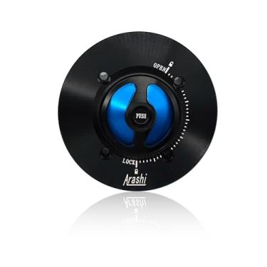 Imagem de Arashi Capa CNC sem chave para tanque de combustível para Kawasaki VERSY.S-X 300, Z400, Z650, Z900, Ninja ZX-6R, Ninja 650, Ninja 400, VERSY.S 1000 KLZ1000DKF Acessórios de substituição de motocicleta