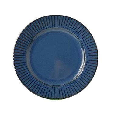 Imagem de Prato de serviço prato de cerâmica pratos domésticos utensílios de mesa em relevo café da manhã almoço jantar chá da tarde bife doméstico cozinha comercial restaurante pratos pratos (tamanho: 012)