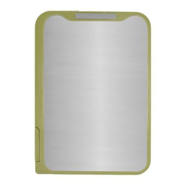 Imagem de Tábua de cortar frutas - Tábuas de corte de aço inoxidável para cozinha | Tábuas de corte de aço dupla face | Tábua de assar para bancada | Ferramenta de cozinha para carne, frutas, legumes, pão