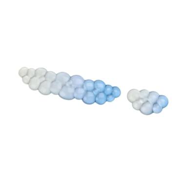 Imagem de Generic Teclado e apoio de pulso, apoio de pulso, suporte ergonômico para braço, presente para de teclado, conjunto de almofadas para jogos de, Azul