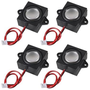 Imagem de 4 mini alto-falantes 3W 4 Ohm 3 Watt JST-PH2.0 interface micro alto-falante para Arduino, pequenos projetos eletrônicos, máquinas de publicidade, monitores de TV LCD