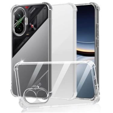 Imagem de Capa Capinha Case Anti Impacto Transparente Para Poco F7 5G Tela de 6.83 Polegadas - (Hard Glass Store)