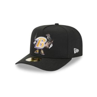 Imagem de BONE NEW ERA 59FIFTY BALTIMORE RAVENS NFL PRETO-Masculino