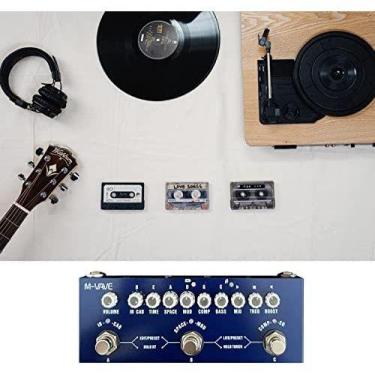 Imagem de Pedal Contra Baixo Elétrica Portátil Multi Efeitos Simulação IR M-Vave