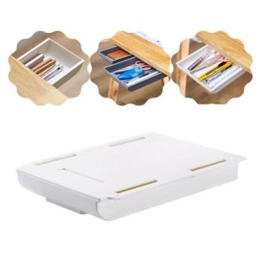 Imagem de Gaveta Secreta Organizadora Autoadesiva Multiuso Armazenamento Oculto 