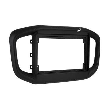 Imagem de Moldura De Painel 2 Din 9" Fiorino e Partner 2022 Em Diante - Preto