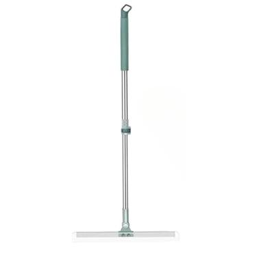 Imagem de Vassoura Rodo Mágico Silicone Grande 50cm Para Limpeza de Multiuso Piso Vidros Com Gancho Secos e Molhados Uso Duplo (1)