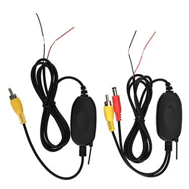 Imagem de YOUTHINK Receptor de DVD de Carro Transmissor de Vídeo Sem Fio 2.4g Câmera de Exibição Traseira Sem Fio para Carros e Trailers (Uma cabeça de lótus)