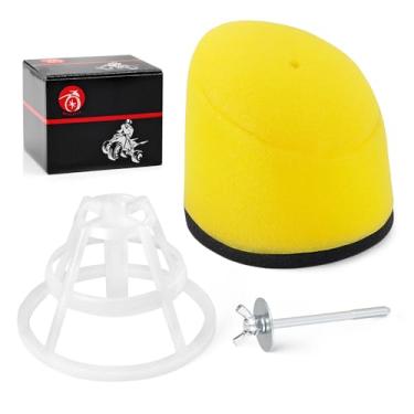 Imagem de Para Kawasaki KX80 KX85 KX100 KX112 Filtro de ar e suporte de gaiola + parafuso 1991-2024 13091-1696