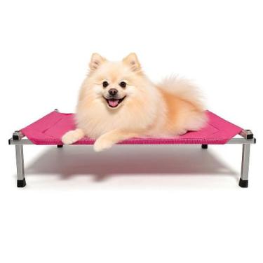 Imagem de Cama Suspensa Para Pets Pequena Arejada Alumínio Resistente - Pet Best