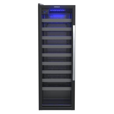 Imagem de Adega Piubella 200 para 50 Garrafas Preto Porta Invertida 127 V