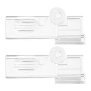 Imagem de Clipe para caixa de leite, clipe de armazenamento de saco de alimentos de 2 peças para despensa | Selante hermético reutilizável, braçadeira de embalagem de líquido para batatas fritas, suco doméstico